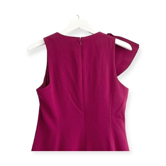 NWT Cinq A Sept Kimberlin Sleeveless Crepe Ruffle Mini Dress, size 10 - Picture 7 of 14